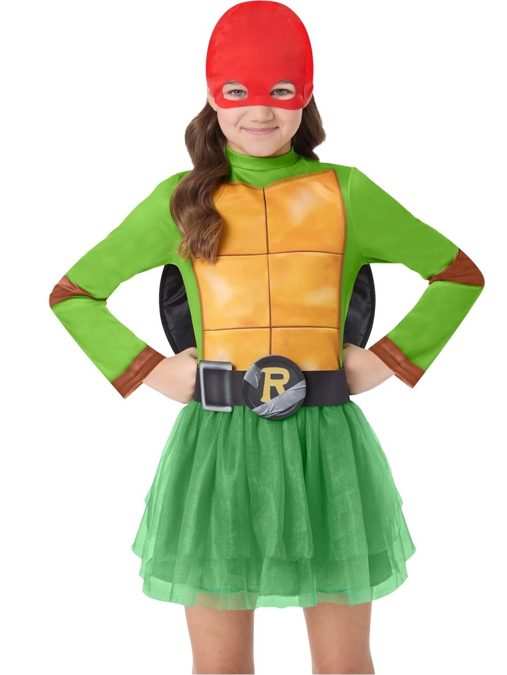 Teenage Mutant Ninja Turtle girls Halloween Costume 4-in-1